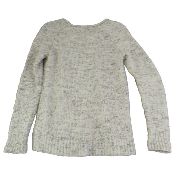 Loft Ann Taylor Cotton Wool Blend Ribbed Knit Cottagecore Sweater Women's Size S - Picture 9 of 10